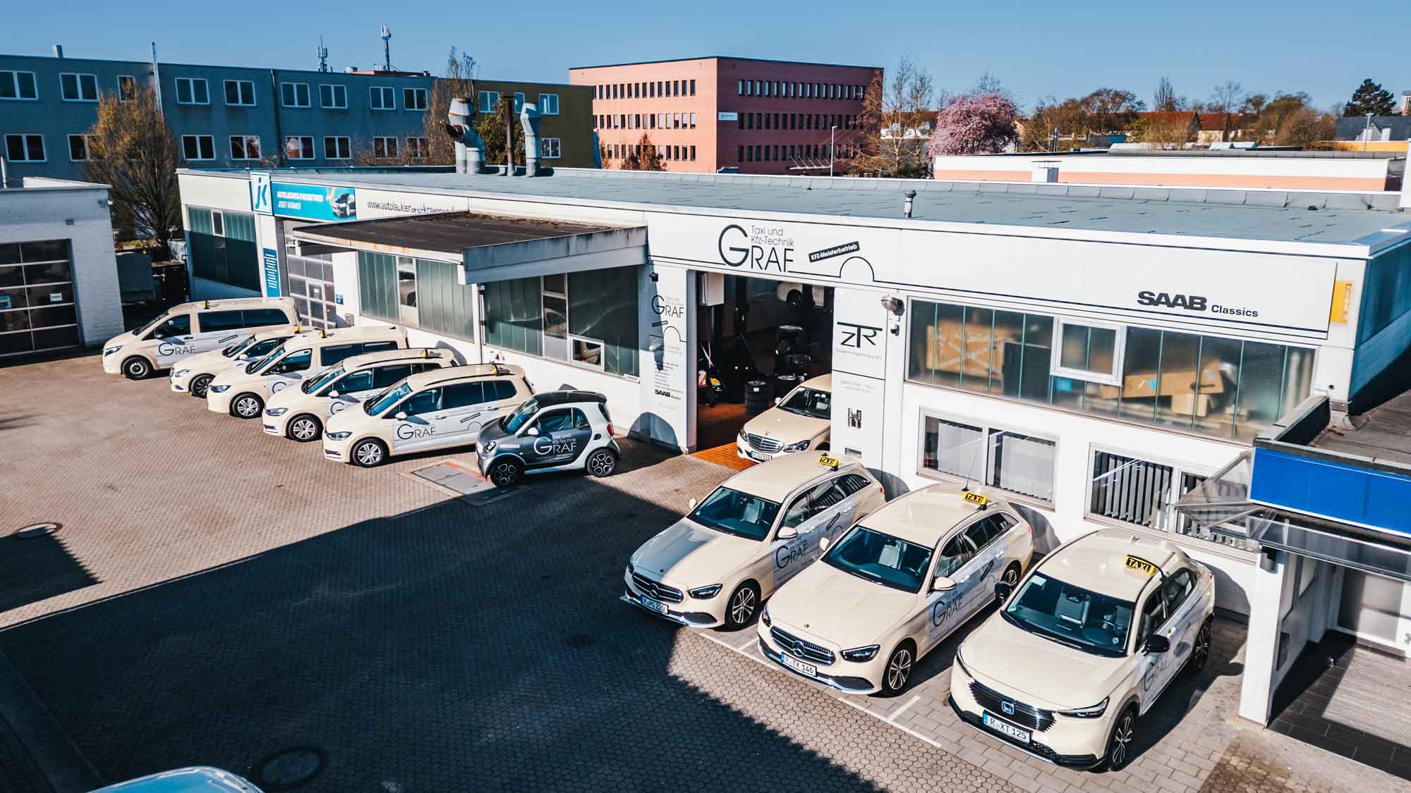 Komfortabler Flughafentransfer ab Regensburg mit Taxi Graf